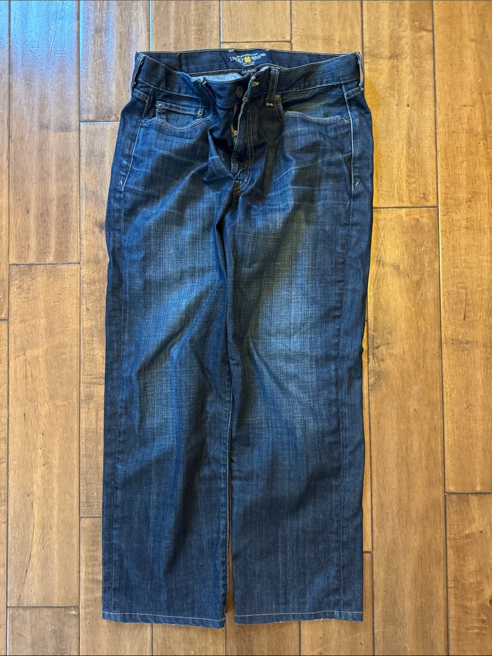 Lucky Brand Men's vintage Straight Leg Indigo Jeans 34x30